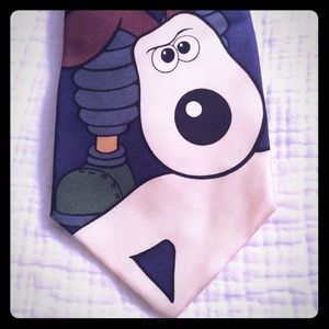 Wallace & Gromit- The Wong Trousers Silk Tie